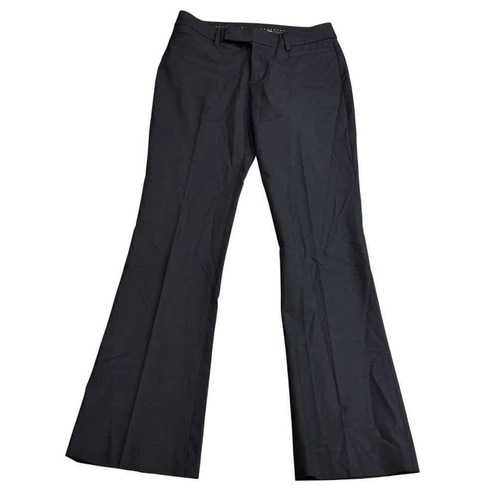 Gap Modern Boot Stretch Pants Black Size 00R Polyester Viscose